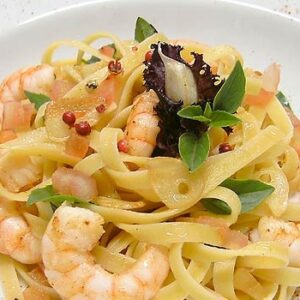 Receita de Fettuccine com Camarão